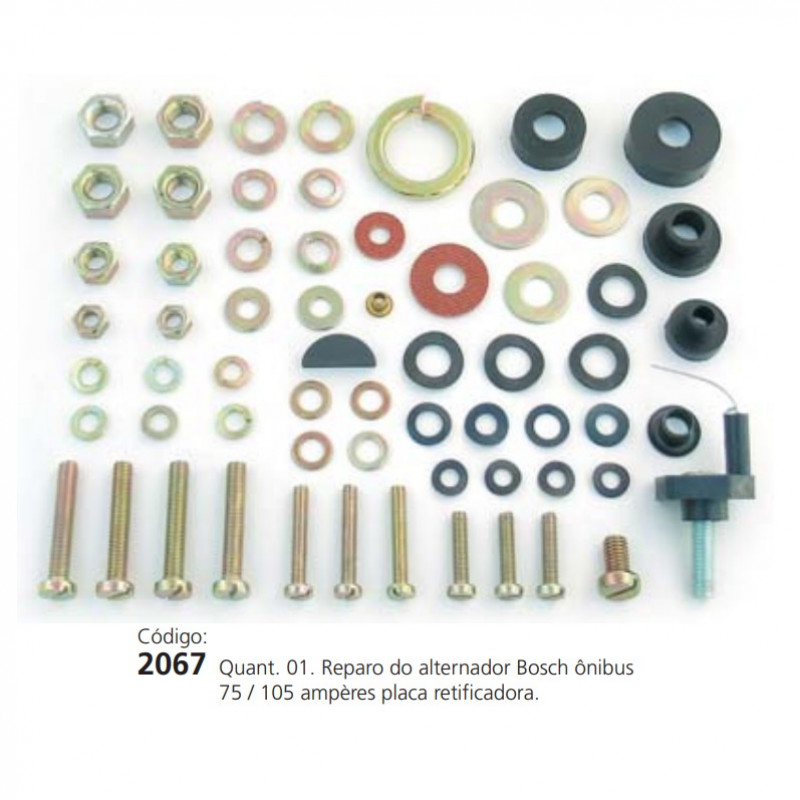 REPARO DA PLACA DO ALTERNADOR 75A / 105A / 140A MB / VW