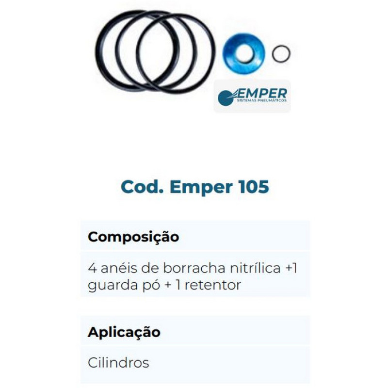 REPARO EMPER 105 - PISTAO DE PORTA 2.1/2''