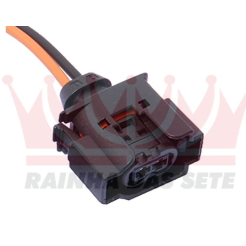 Chicote 02 Vias Reparo Sensor Pressao Oleo - Mbb - Onibus Modelo 1722 - Bico Injetior Sprinter - 5897