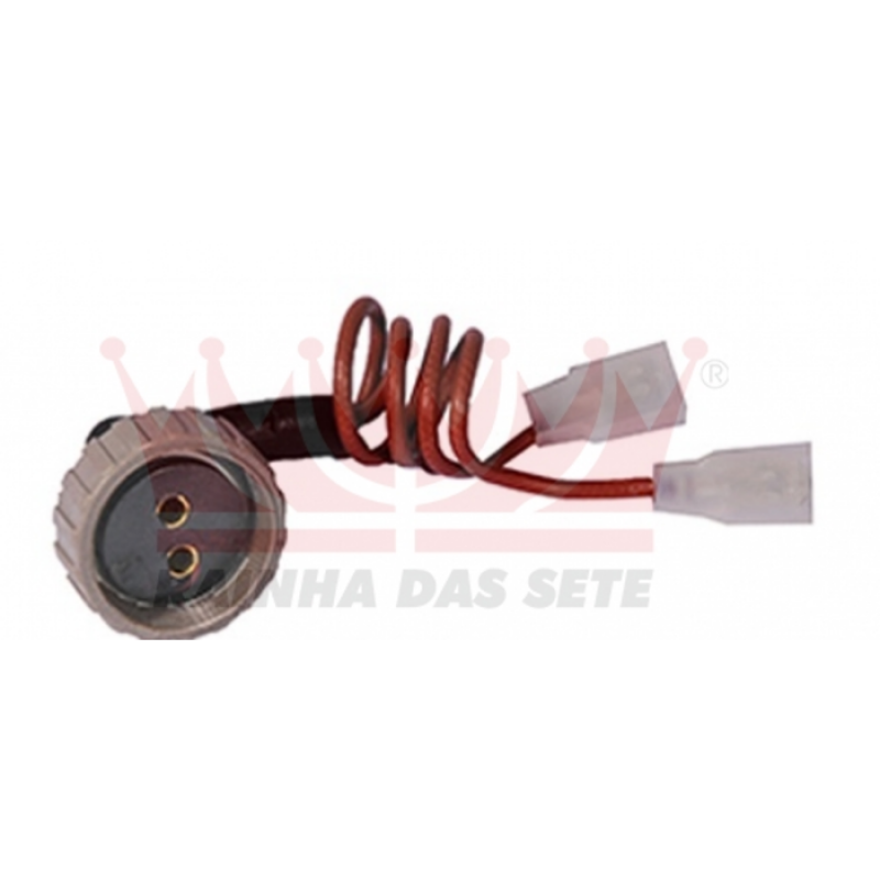 Chicote 02 vias Plug Interruptor Re Grande Garrafinha Cachimbo - Ete