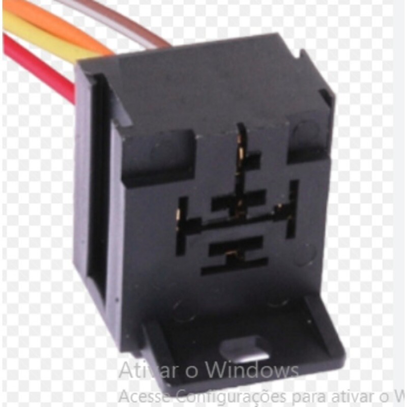 Chicote 05 Vias Base Para Rele 5x2,5mm - Ete