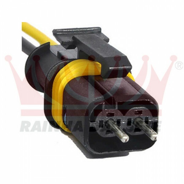 Chicote 02 Vias Macho Pisca Scania Automatico Man - Ete9907