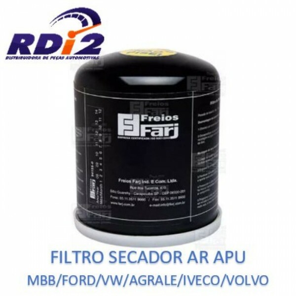 FILTRO DE AR APU MBB/FORD/VW/AGRALE/IVECO/VOLVO 163MM(A) X 136MM(D) FARJ