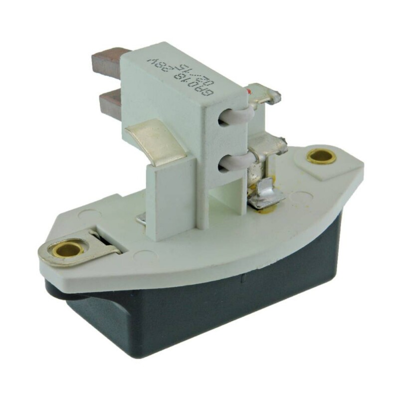 Regulador De Voltagem 24V Campo Positivo Mercedes Benz Volvo Caterpillar Scania Ford - GA018