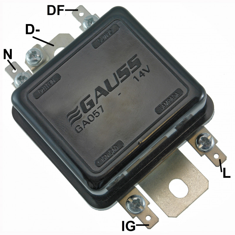 REGULADOR DE VOLTAGEM 12V CAMPO NEGATIVO FORD DODGE VW