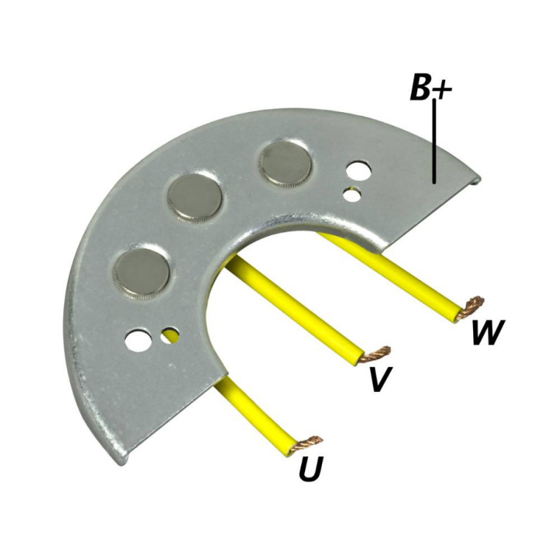 Placa Retificadora 55A Diversos Scania Toyota Volvo Fiat Diesel