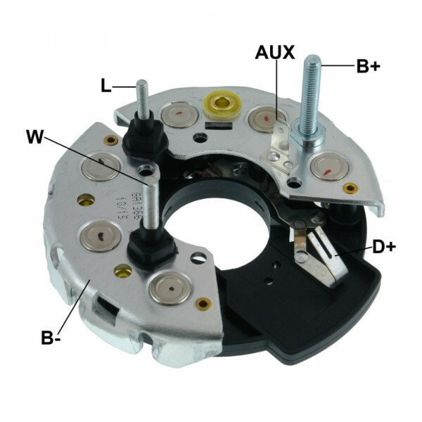 Placa Retificadora 55A Mercedes Benz Komatsu Mf Maxion Toyota Daf Renault Steyer Saab Scania