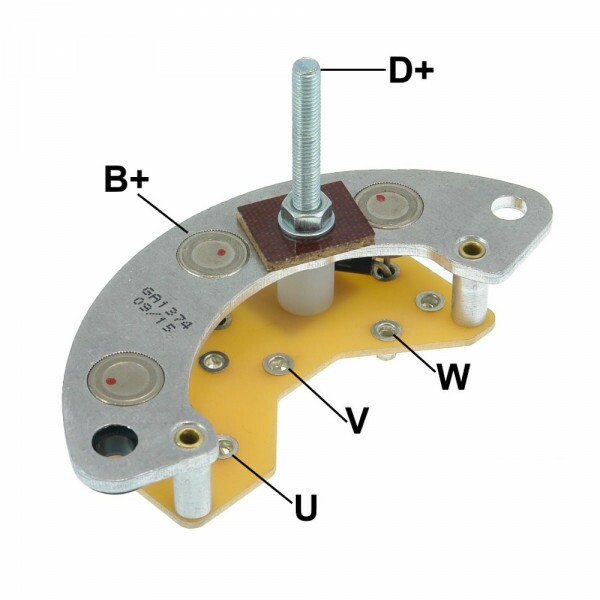 Placa Retificadora 55A Mwm Valmet Caterpillar