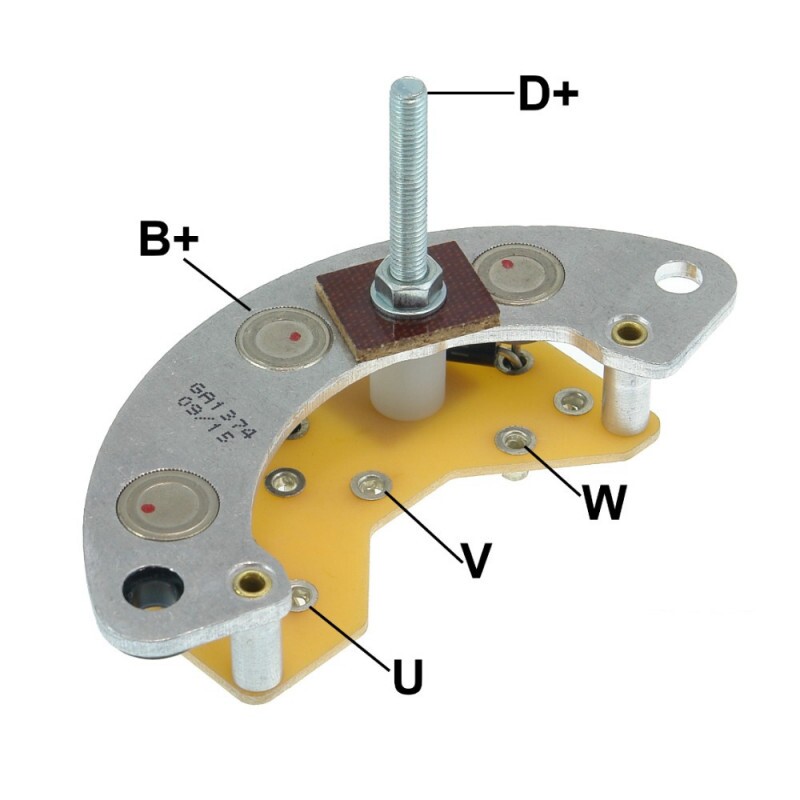Placa Retificadora 55A Mwm Valmet Caterpillar