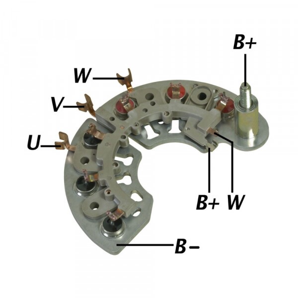Placa Retificadora 120A Chevrolet Gmc