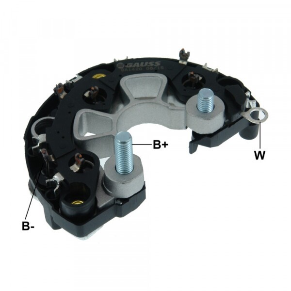 Placa Retificadora 120A Porsche Opel