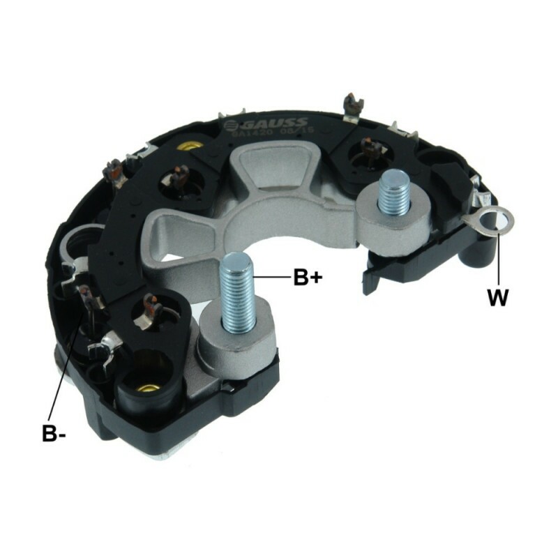 Placa Retificadora 120A Porsche Opel