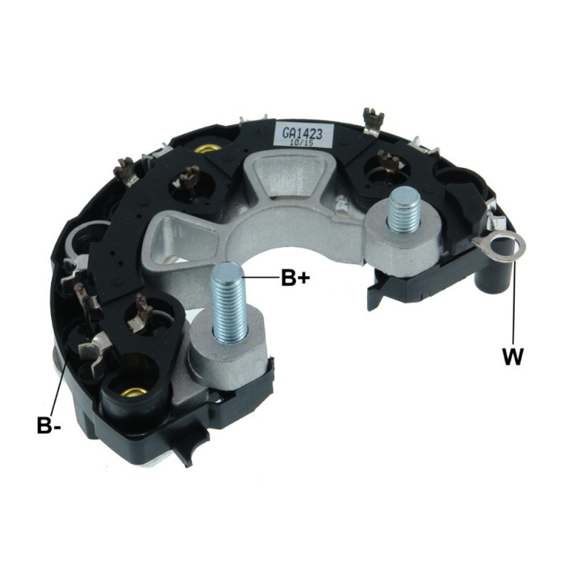 Placa Retificadora 120A Mercedes Benz Scania Volkswagen Agrale Iveco