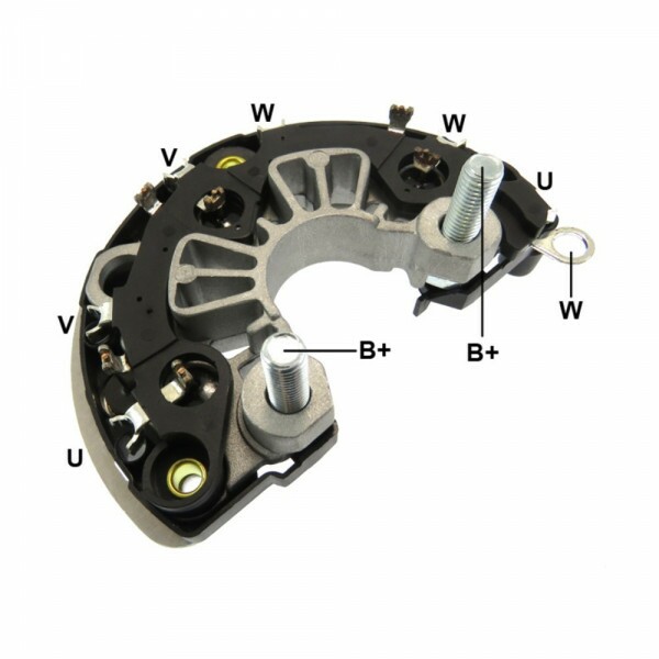 Placa De Diodos Fiat Ducato Iveco Scudato