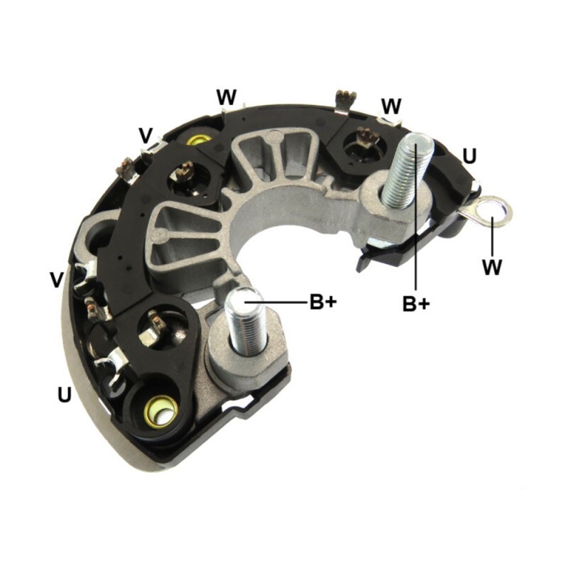 Placa De Diodos Fiat Ducato Iveco Scudato