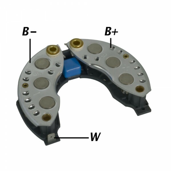 Placa Retificadora 120A Amc Renault Peugeot
