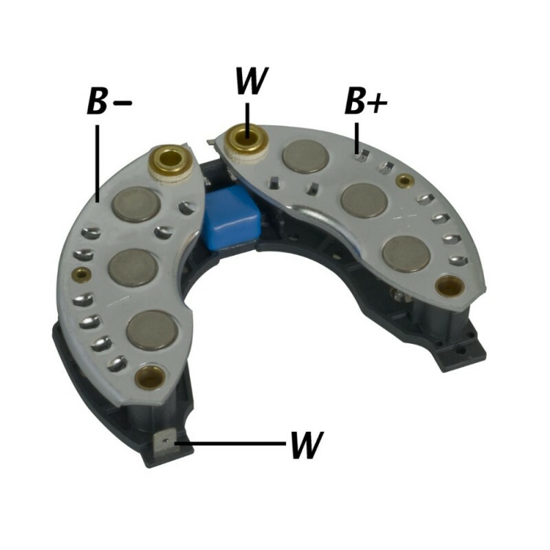 Placa Retificadora 120A Jeep Volvo Renault