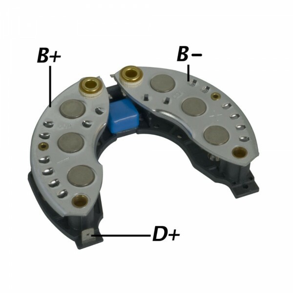 Placa Retificadora 120A Peugeot Citroen Talbot Valeo Paris Rhone Cargo Magneti Marelli