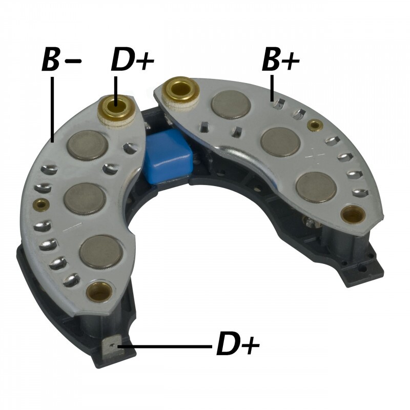 CONJUNTO RETIFICADOR 120A RENAULT