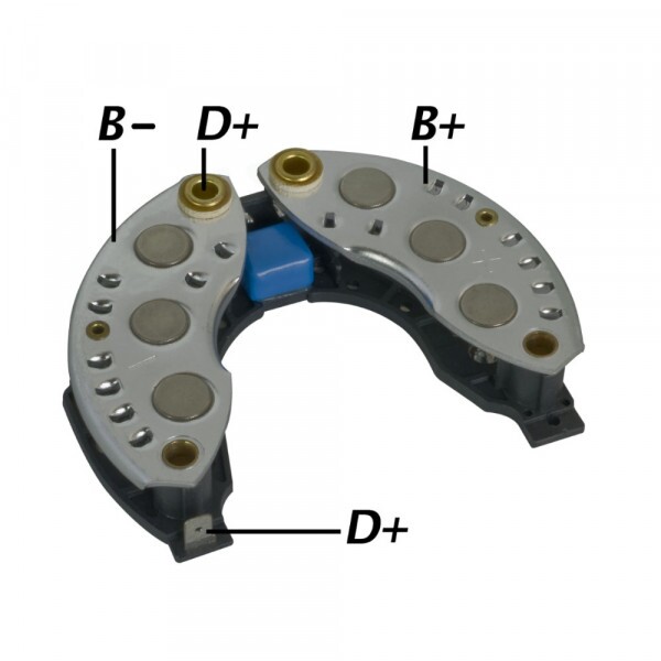 Placa Retificadora 120A Renault