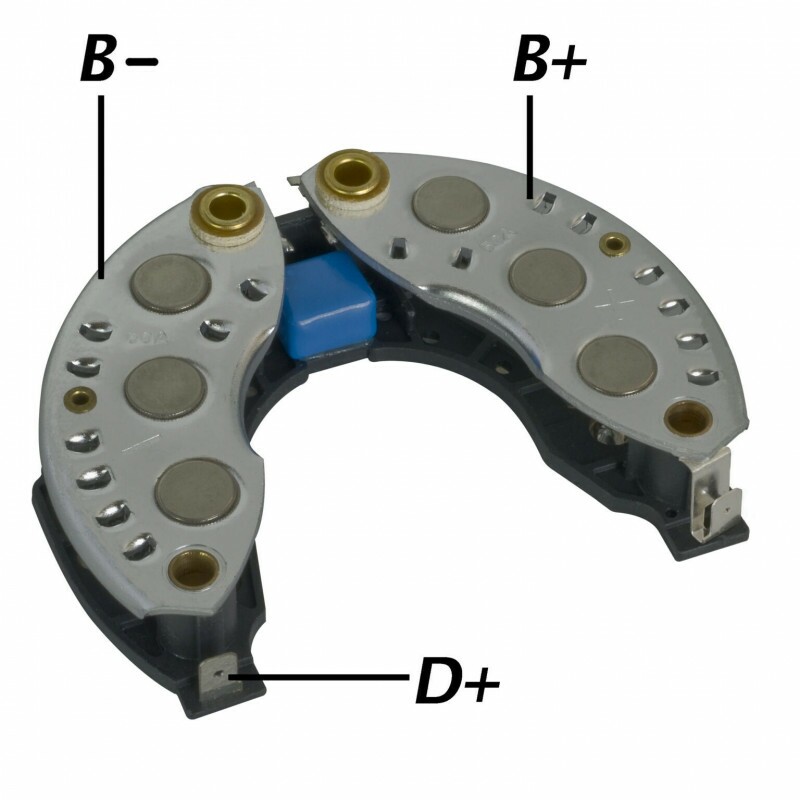 CONJUNTO RETIFICADOR 120A RENAULT VOLVO