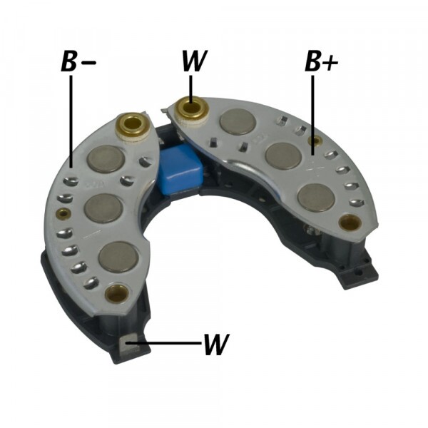 Placa Retificadora 120A Renault Space 2.1Td R19 1.8I R20 Gtd R21 Baccara Txe Ex Gtx Ti Gtd R25