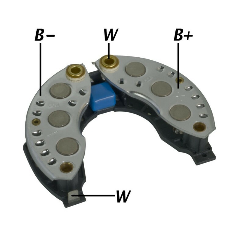Placa Retificadora 120A Renault Space 2.1Td R19 1.8I R20 Gtd R21 Baccara Txe Ex Gtx Ti Gtd R25