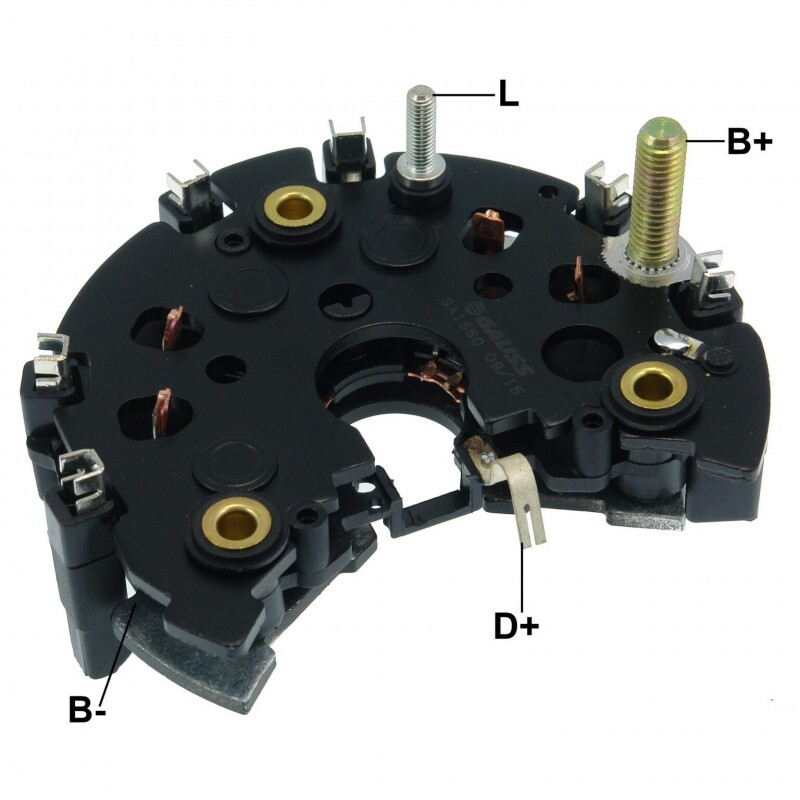 Placa Retificadora 90A Iveco Vw Audi Peugeot