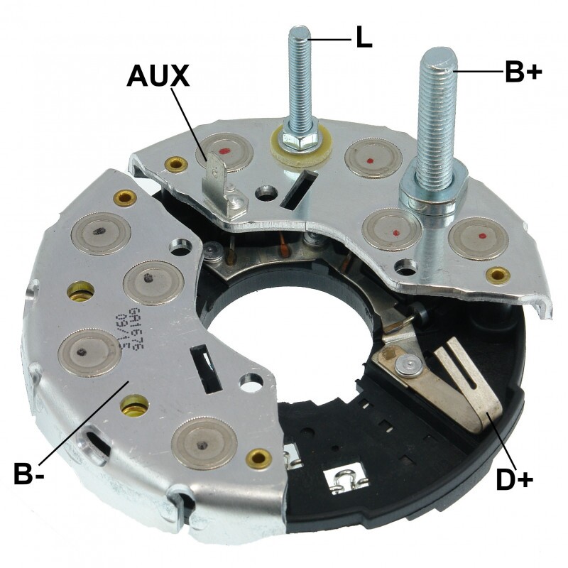 Placa Retificadora 95A Ford Escort
