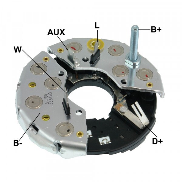 Placa Retificadora 85A Gm Ford Mercedes Benz