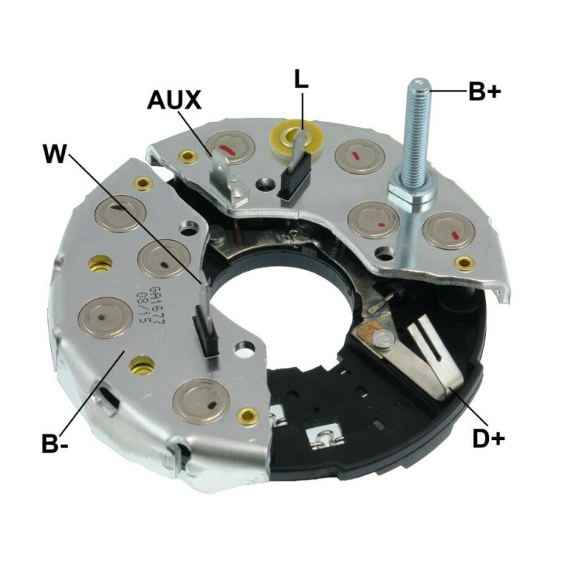 Placa Retificadora 85A Gm Ford Mercedes Benz