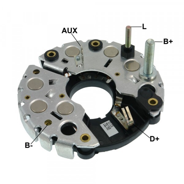 Placa Retificadora 120A Bmw Saab Mercedes Benz Lamborghini Ferrari