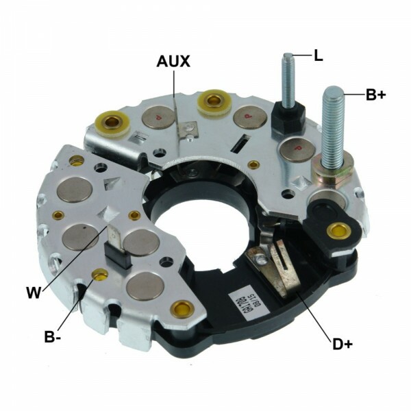 Placa Retificadora 115A Mercedes Benz Saab Volvo Bmw Volkswagen Audi