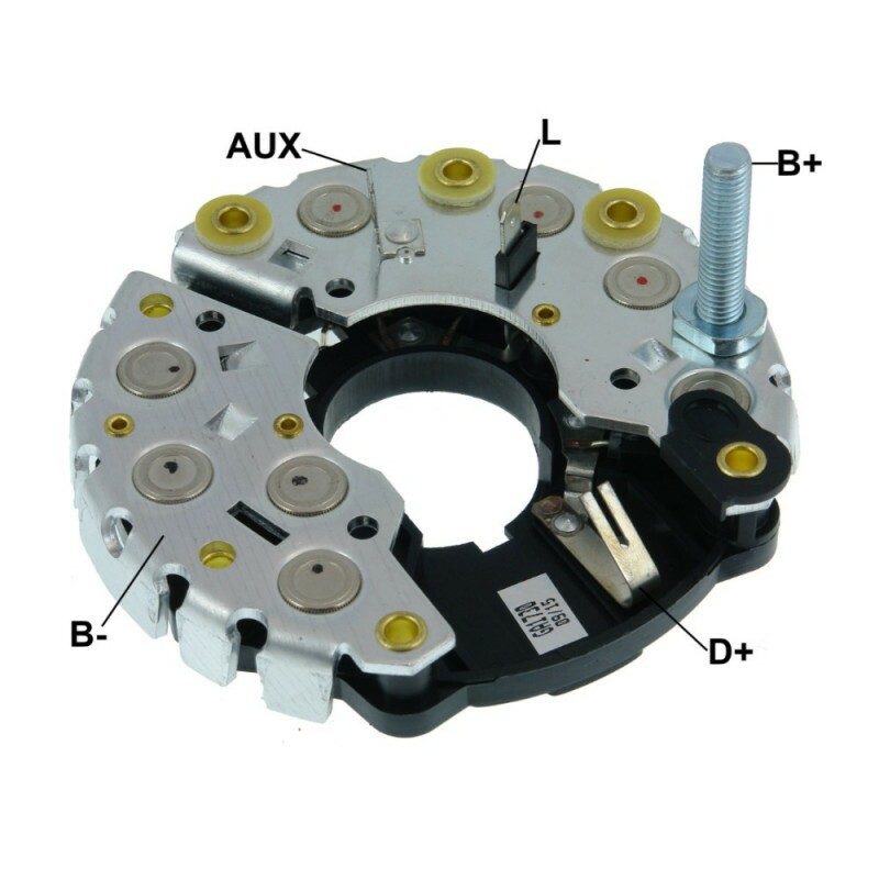 Placa Retificadora 115A Fiat Audi Ford