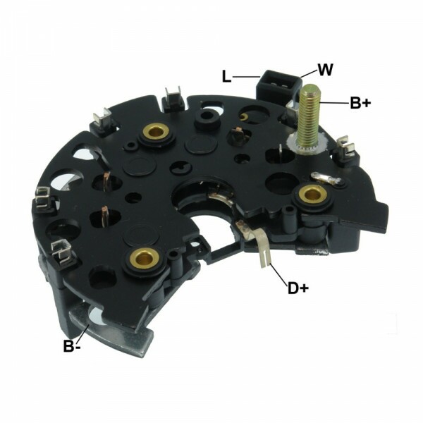 Placa Retificadora 120A Audi Seat Skoda Vw Placa Retificadora 120A Audi Seat Skoda Vw