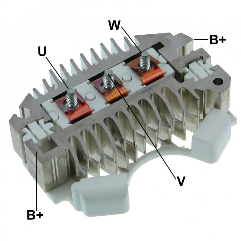 Placa Retificadora 95A Gm Jeep