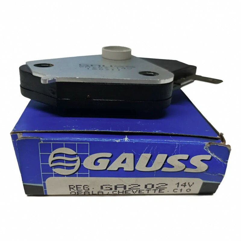 REGULADOR DE VOLTAGEM 12V CAMPO POSITIVO CHEVETTE COM ALTERNADOR DELCO 28 32 55A APOS 85 OPALA E UTILITARIOS S e C10