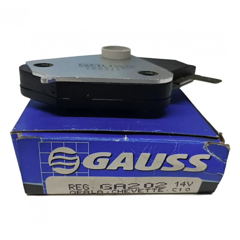 Regulador De Voltagem 12V Campo Positivo Chevette Com Alternador Delco 28 32 55A Apos 85 Opala E Utilitarios S E C10