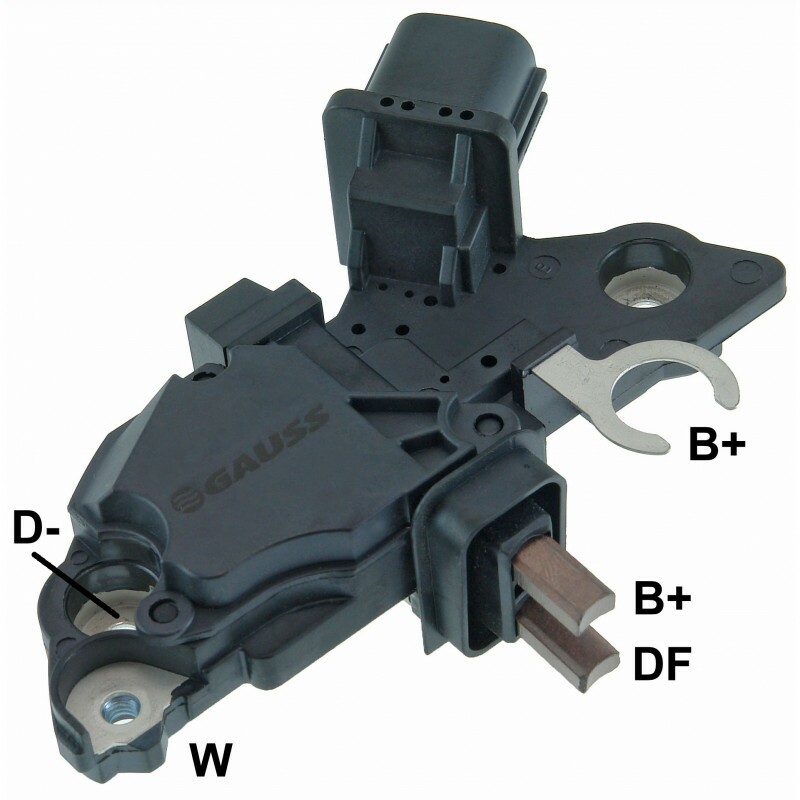 REGULADOR DE VOLTAGEM 12V CAMPO POSITIVO TOYOTA COROLLA FIELDER 99 08 HILUX SW4 05 CAMRY 02 06 AVENYS
