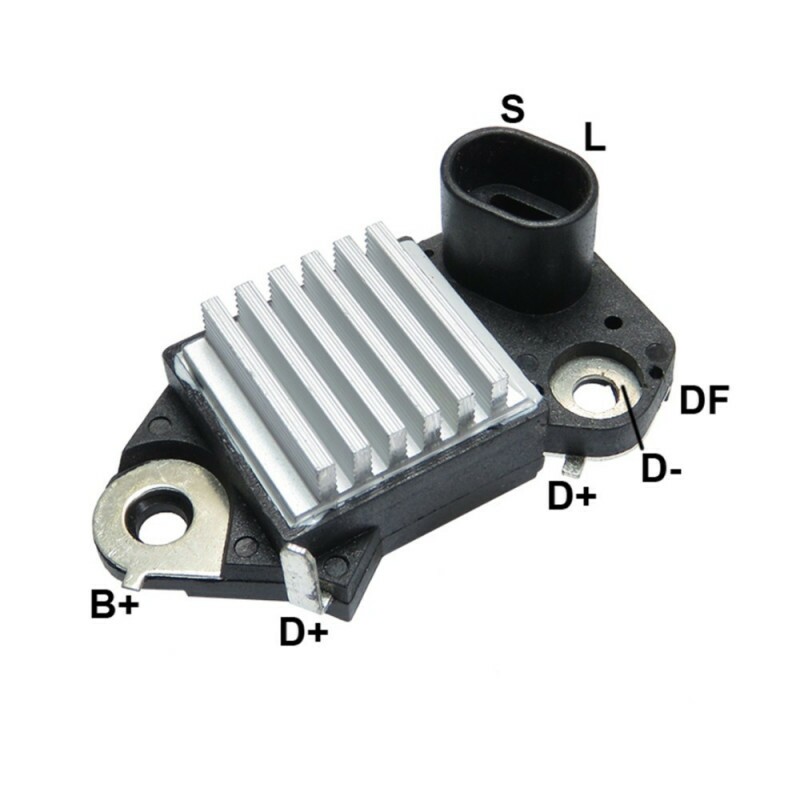Regulador De Voltagem 12V Campo Positivo Daewoo Chevrolet