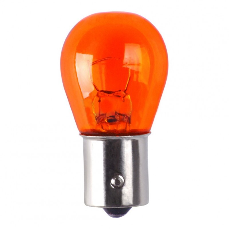 LAMPADA 01 POLO 24V 21W BA15S PY21W AMBAR - GL