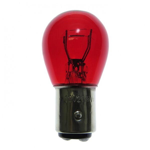 LAMPADA 02 POLO 12V 21/5W BAW15D P21/5W DESENCONTRADA VERMELHA - GL