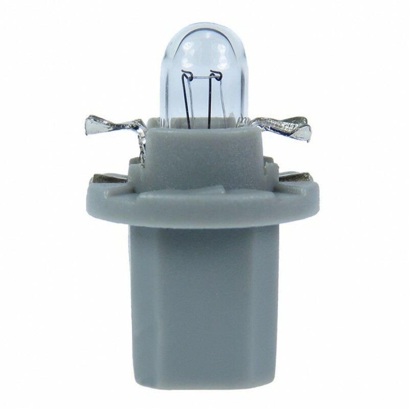 Lampada Pinguinho 24V 1,2W B8,5D Com Soquete Cinza Gl