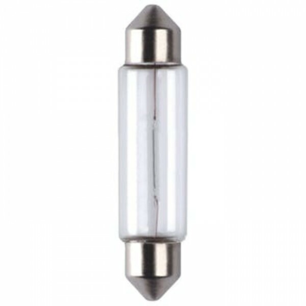 Lampada Torpedo 12V 44Mm Comprimento Luz Interna E Luz De Placa