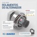 Rolamento Fixo De Esfera 17X47X19Mm - Gr