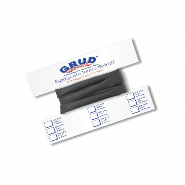 ESPAGUETE TERMORETRATIL 07,50MM (5/16") - EMBALAGEM 1M ESPAGUETE TERMORETRATIL 07,50MM (5/16") - EMBALAGEM 1M