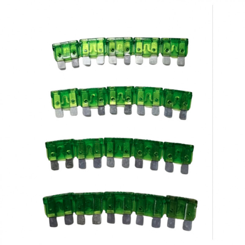 Fusivel Lamina 30A H1030 (20 Peças)