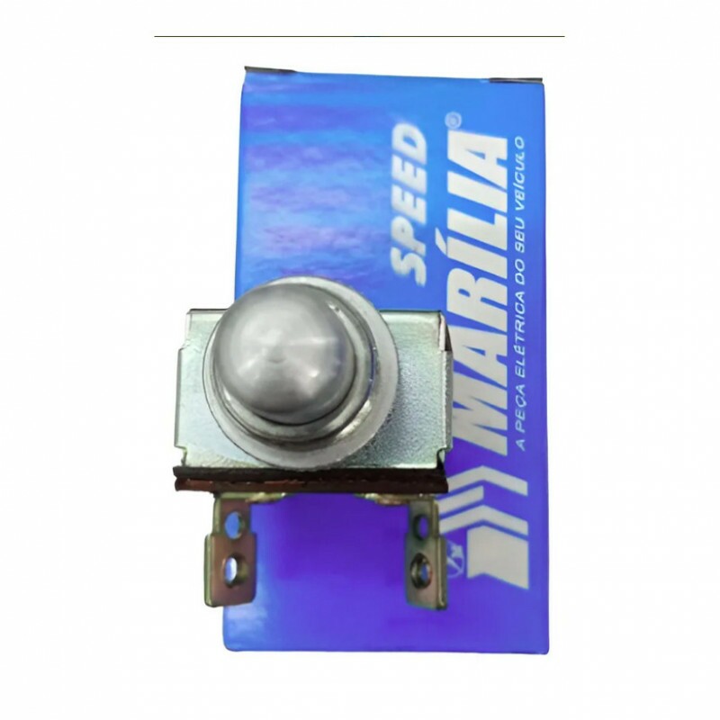 BOTAO DE PARTIDA UNIVERSAL START BUZINA METALICO - 11031S