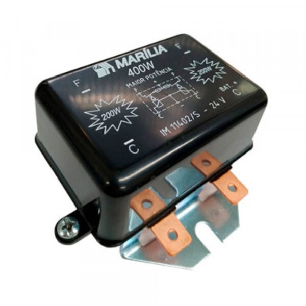 RELE 24V DUPLO DE FAR P/USO GERAL