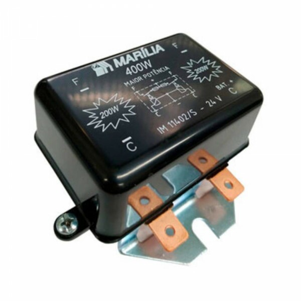 RELE 24V DUPLO DE FAR P/USO GERAL